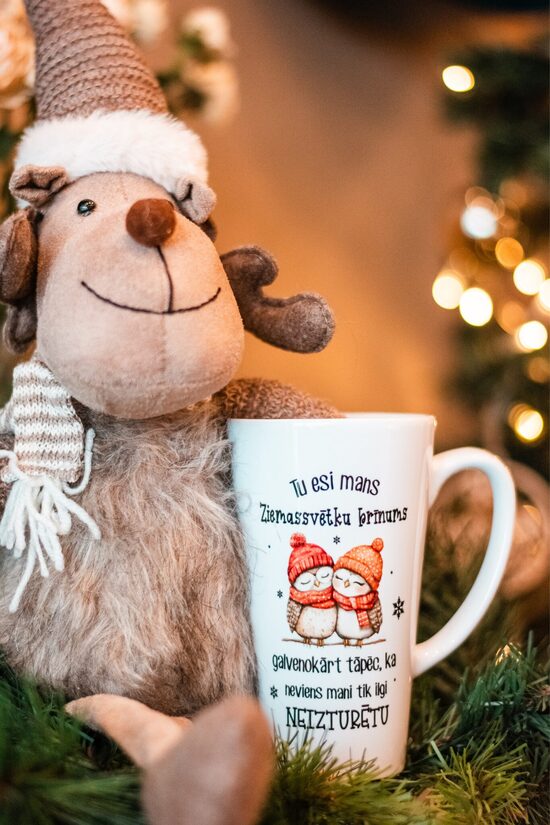 Krūze ''Tu esi mans Ziemassvētku brīnums'' L_56
